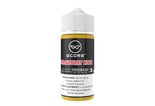 (AB) GCORE E-LIQUID STRAWBERRY KIWI FREEBASE 100ML 3MG