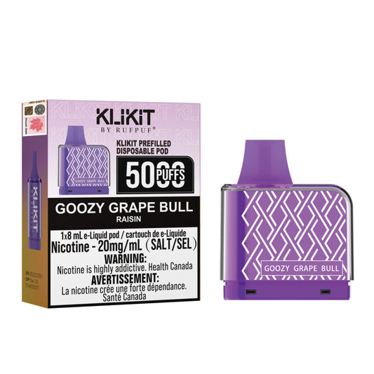 (FED) Rufpuf: Klikit Pod (5k) - Goozy Grape Bull