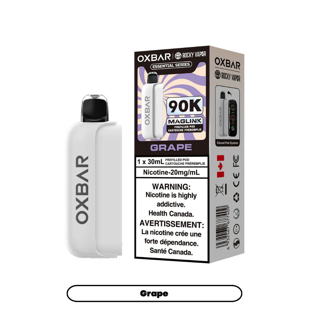 (AB) Oxbar: Maglink Replacement Pod 90K - Grape