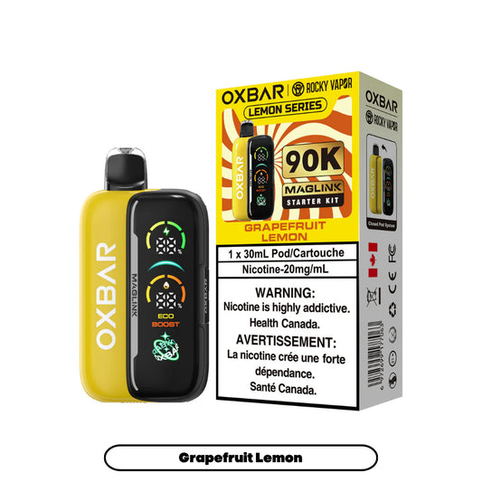 (AB) Oxbar: Maglink Starter Kit (90K) - Grapefruit Lemon