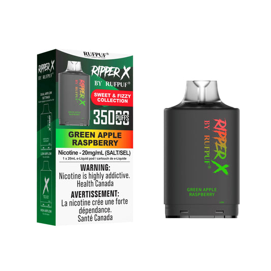 (AB) Rufpuf: Ripper X Pod - Green Apple Raspberry