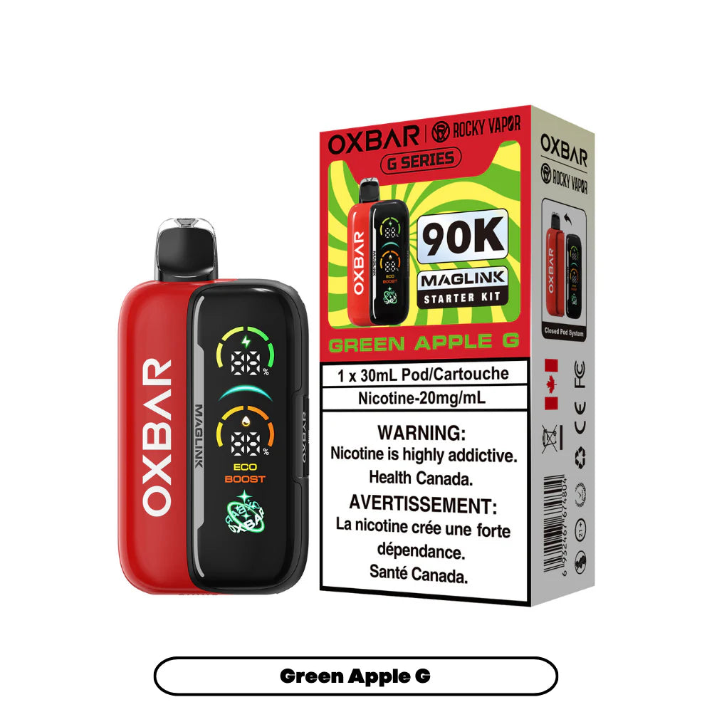 (AB) Oxbar: Maglink Starter Kit (90K) - Green Apple G