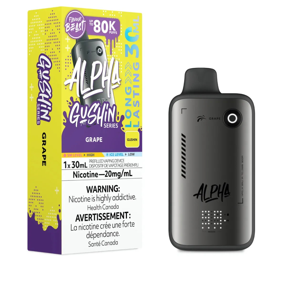(AB) Flavour Beast: Alpha 80K - Grape