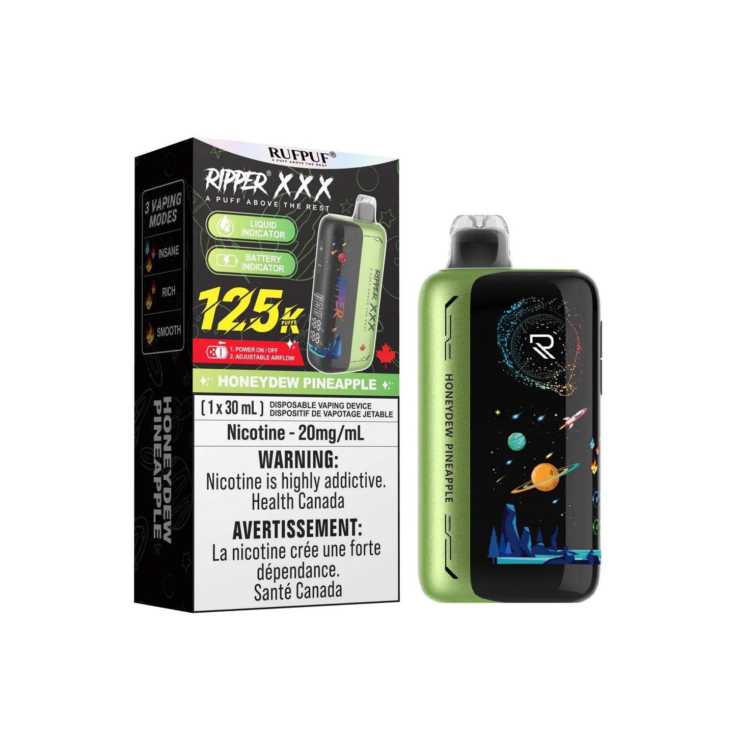 (AB) RUFPUF Ripper XXX 125K - Honeydew Pineapple
