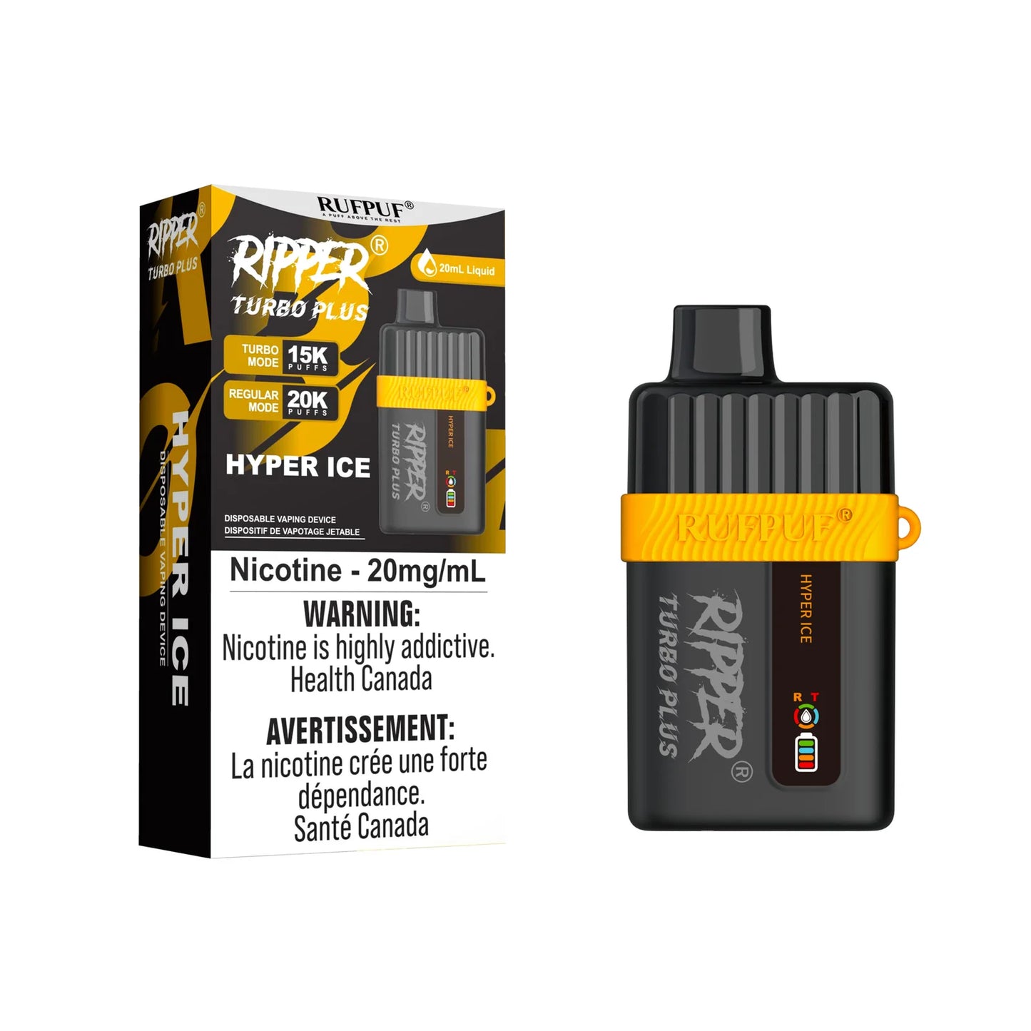 (FED) Rufpuf: Ripper Turbo Plus (20k) - HYPER Ice