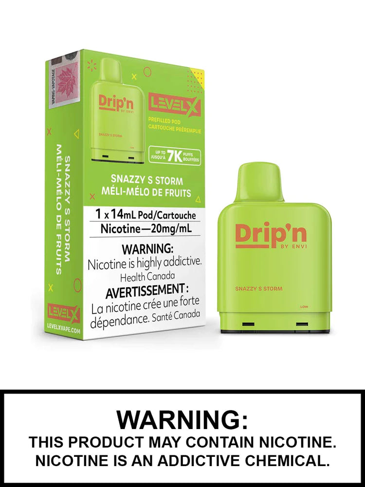 (FED) Drip'n: Level X Pod (7K) - Snazzy S Storm
