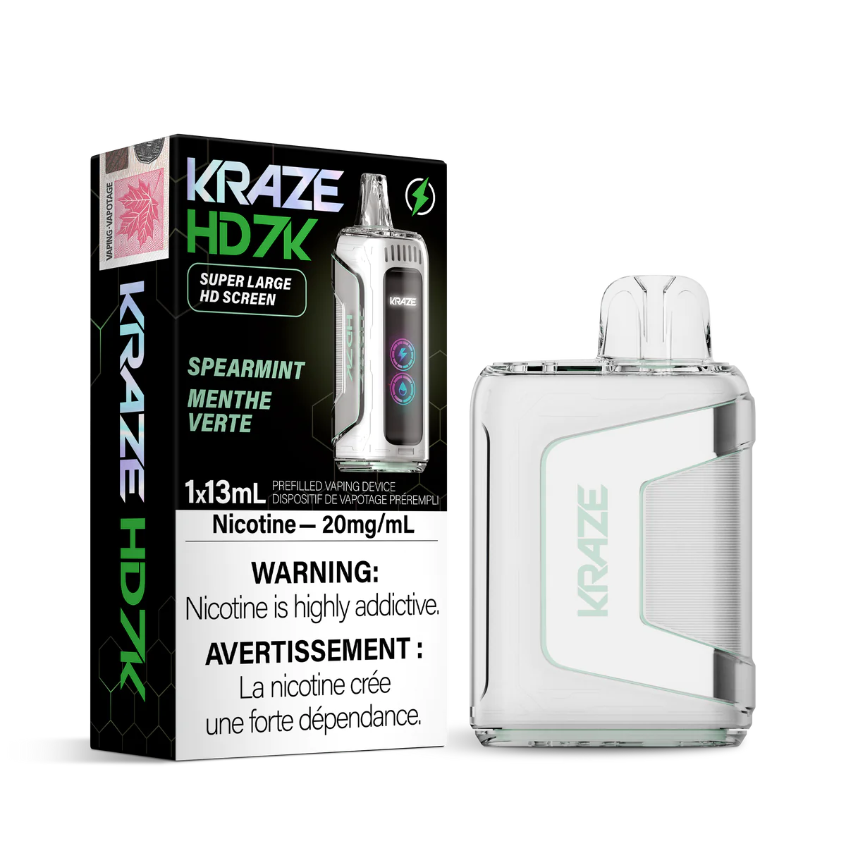 (FED) Kraze: Disposable 7K - Spearmint