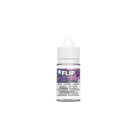 Flip Salt E-Juice 30ml (12mg) (Vape tax included) - Grape Punch Ice (FED)