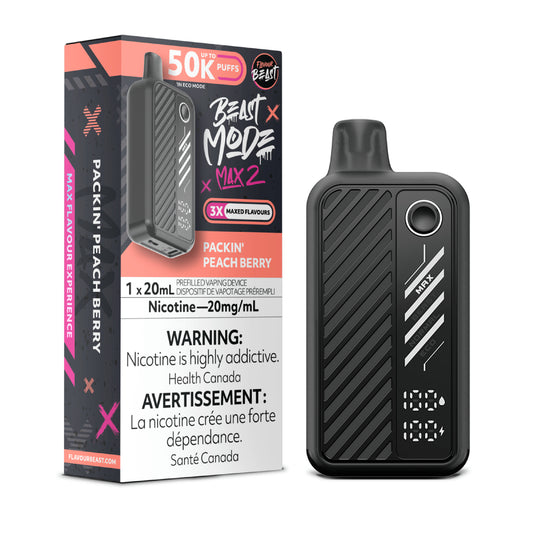 (AB) Flavour Beast: Mode Max 2 (50K) - Packin’ Peach Berry