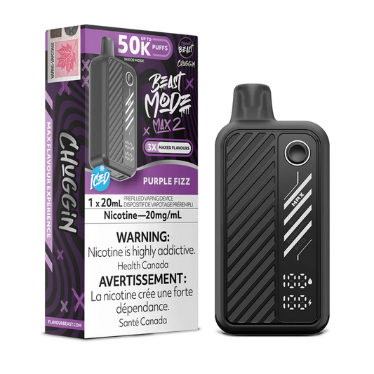 (AB) Flavour Beast: Mode Max 2 (50K) Chuggin’ - Purple Fizz
