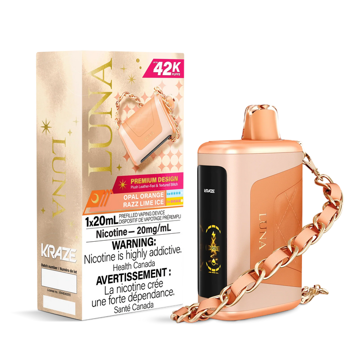 (AB) Kraze: Luna (42K) - Opal Orange Razz Lime Ice