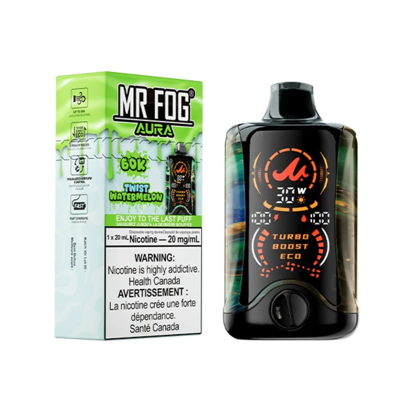 (AB) Mr. Fog: Aura (60K) - Twist Watermelon