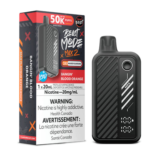 (AB) Flavour Beast: Mode Max 2 (50K) - Bangin’ Blood Orange