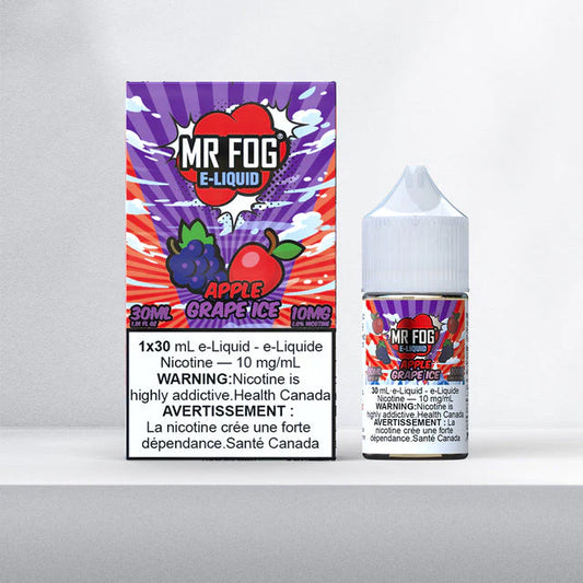 Mr.Fog Salt E-Juice 30ml (20mg) - Apple Grape Ice (FED)