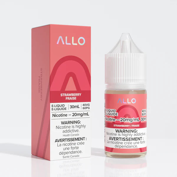 Allo Strawberry Salt E-Juice 30ml (20mg) (FED)