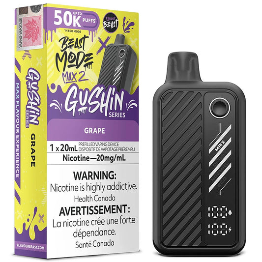 (AB) Flavour Beast: Mode Max 2 (50K) Gushin’ - Grape