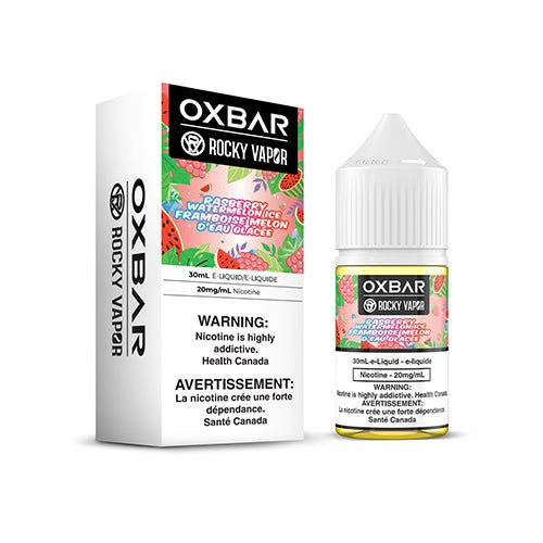 Oxbar Raspberry Watermelon Ice Salt E-Juice 30ml (20mg) (FED)