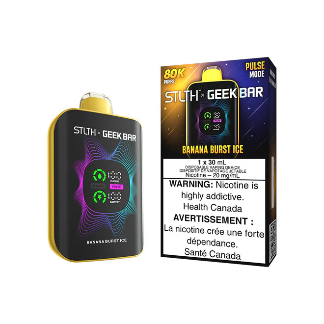 (AB) Stlth X Geek Bar 80K - Banana Burst Ice