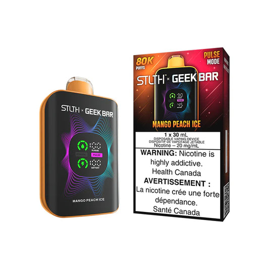 (AB) Stlth X Geek Bar 80K - Mango Peach Ice