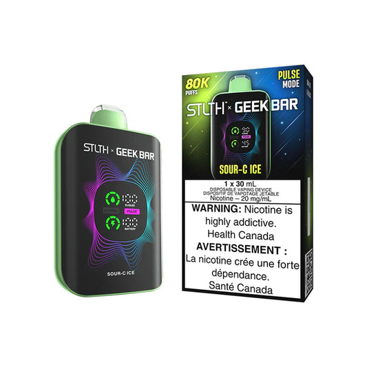 (AB) Stlth X Geek Bar 80K - Sour C Ice