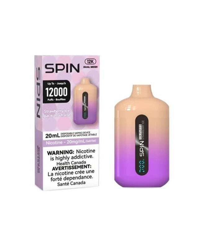 (FED) Spin: Disposable (12k) - Strawberry Ice