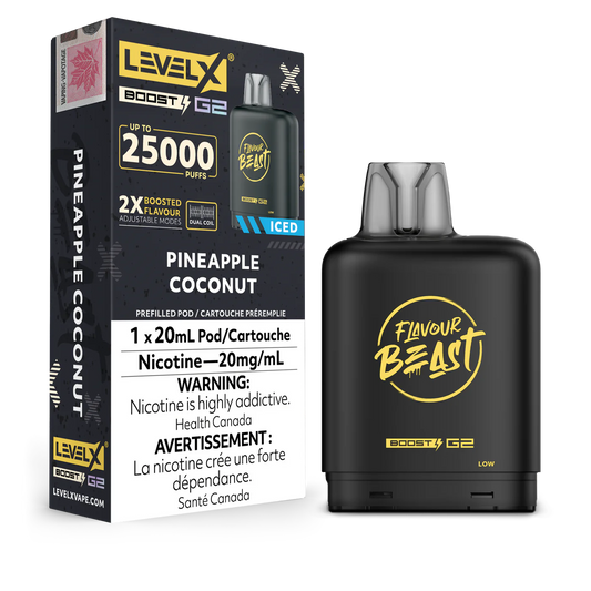 Flavour Beast Level X Boost Pod - Pineapple Coconut (AB)