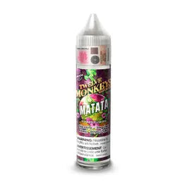(AB) Twelve Monkeys: E-Juice Freebase 6mg/60ml - Matata
