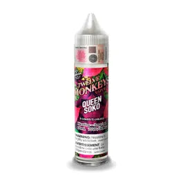 (AB) Twelve Monkeys: E-Juice Freebase (60ml)(3mg) - Queen Soko