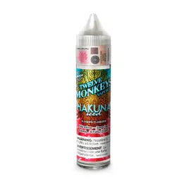 (AB) Twelve Monkeys: E-Juice Freebase 6mg/60ml - Hakuna Iced