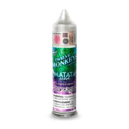 (FED) Twelve Monkeys: E-Juice Freebase 3mg/60ml - Matata Iced