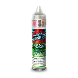 (AB) Twelve Monkeys: E-Juice Freebase 6mg/60ml - Kanzi Iced