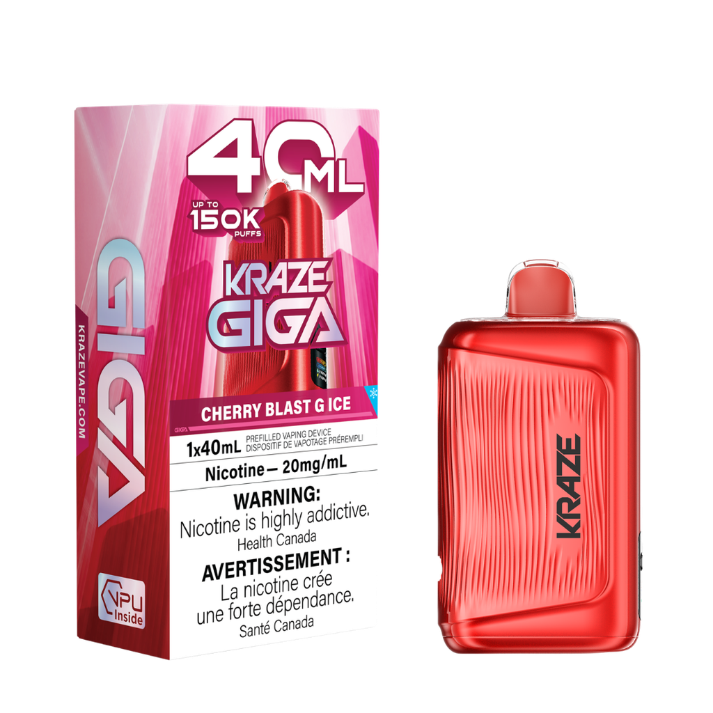 (AB) Kraze Giga 150K - Cherrt Blast G Ice
