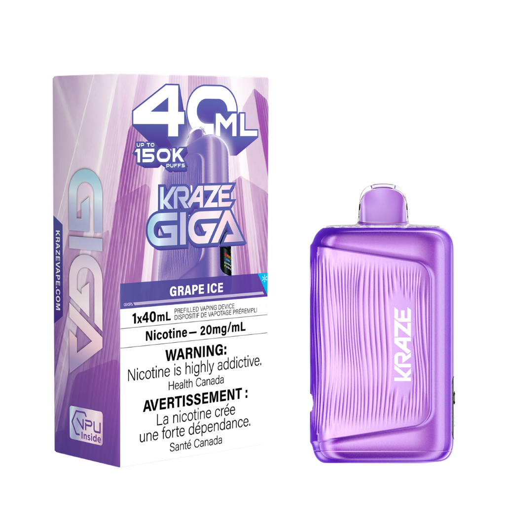 (AB) Kraze Giga 150K - Grape Ice