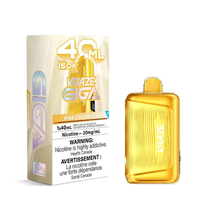 (AB) Kraze Giga 150K - Pina Colada Ice