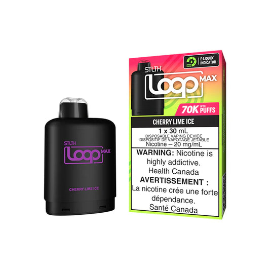 (AB) Stlth: STLTH Loop Max Pod (70k) - Cherry Lime Ice