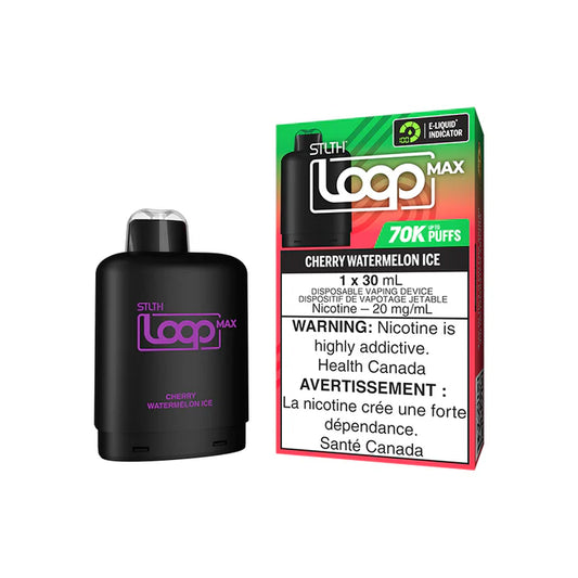 (AB) Stlth: STLTH Loop Max Pod (70k) - CHERRY WATERMELON ICE