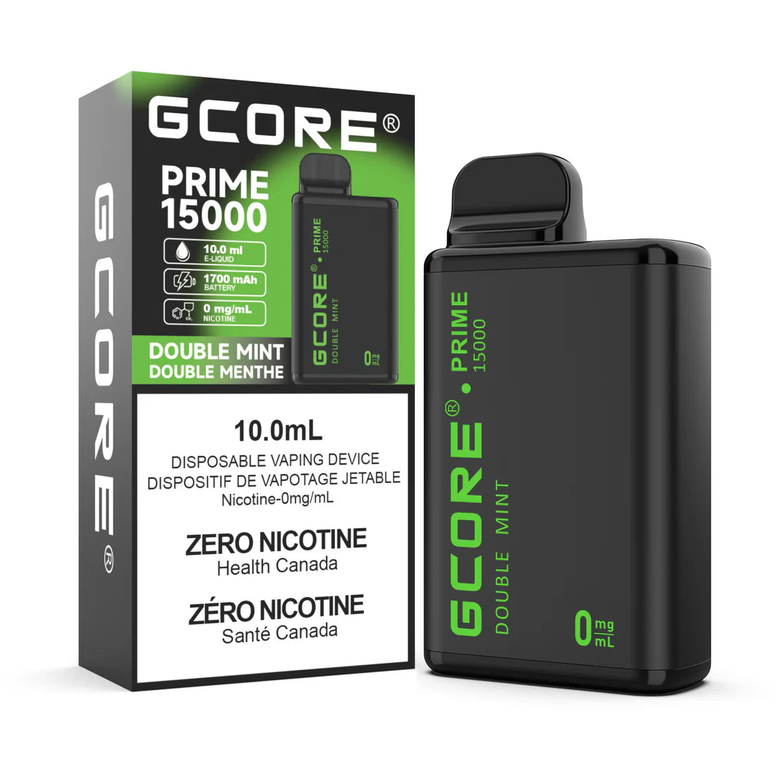 Gcore Prime 15000 - Double Mint 0mg (FED)