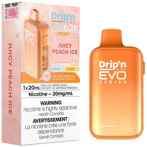 (AB) DRIP'N: EVO 63K - JUICY PEACH ICE