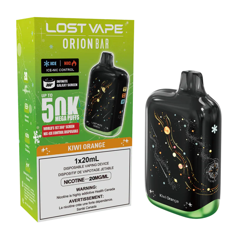 (AB) Lost Vape: Orion Bar (50K) - Kiwi Orange