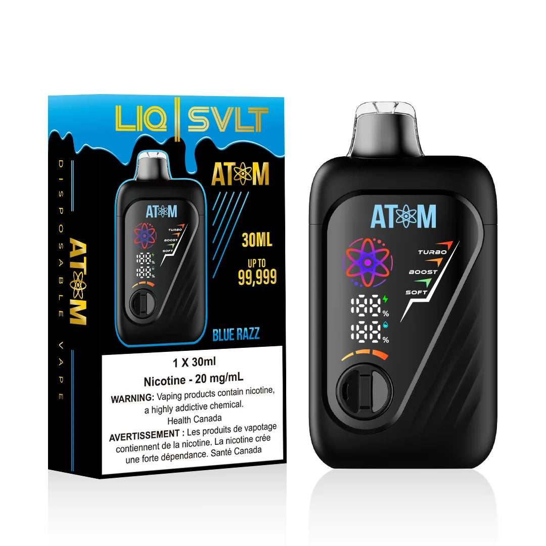 (AB) LIQ | SVLT: ATOM 99K PUFFS - Bluerazz