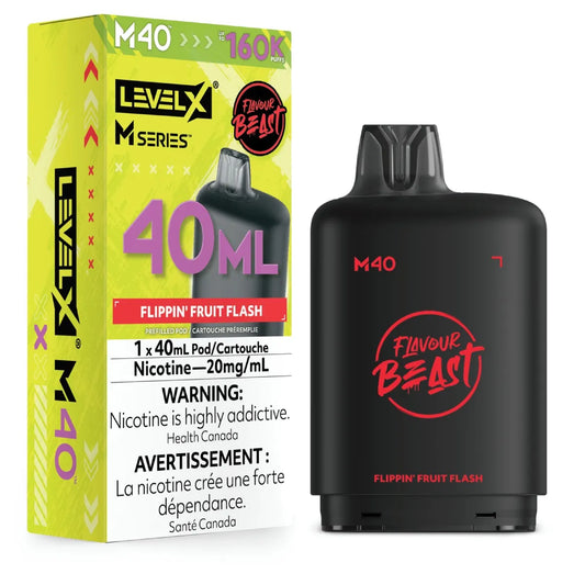 (AB) Level X M pod 40ml Flavour Beast - Flippin’ Fruit Flash