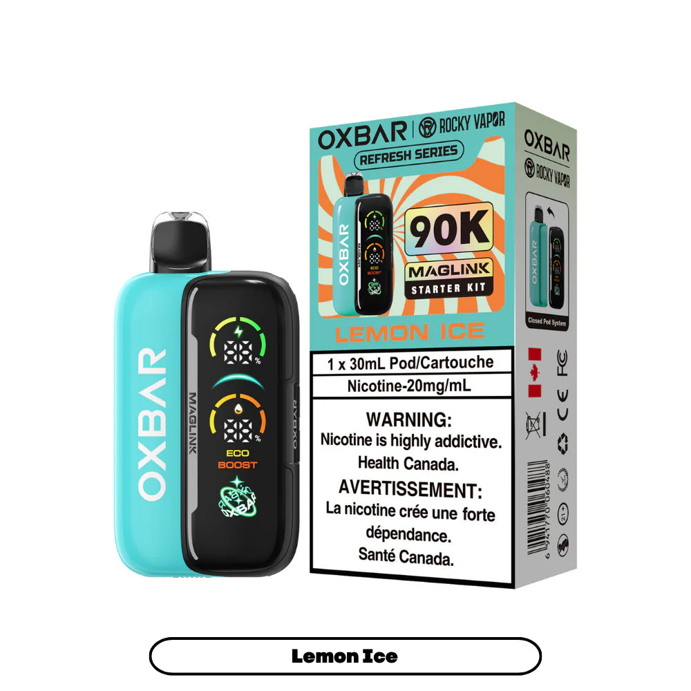 (AB) Oxbar: Maglink Starter Kit (90K) - Lemon Ice