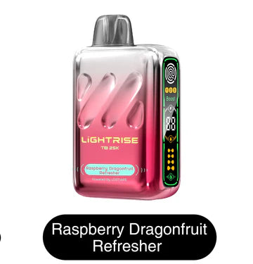 Lost Vape Lightrise 25000 - Raspberry Dragonfruit Refresher (FED)