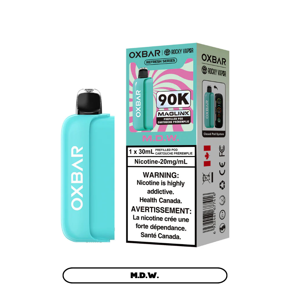(AB) Oxbar: Maglink Replacement Pod 90K - M.D.W.