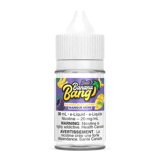 Banana Bang Ice Salt E-Juice 30ml (20mg) (FED) - Mango Blackberry