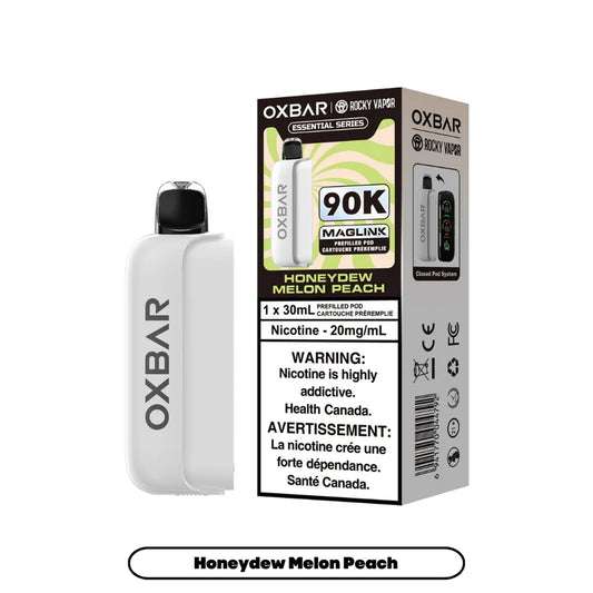 (AB) Oxbar: Maglink Replacement Pod 90K - Honeydew Melon Peach