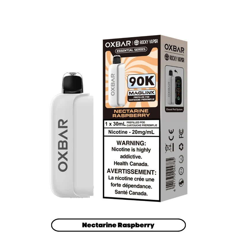 (AB) Oxbar: Maglink Replacement Pod 90K - Nectarine Raspberry