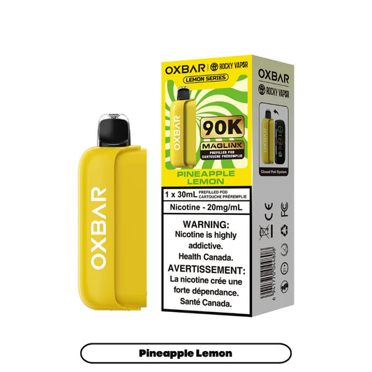 (AB) Oxbar: Maglink Replacement Pod 90K - Pineapple Lemon