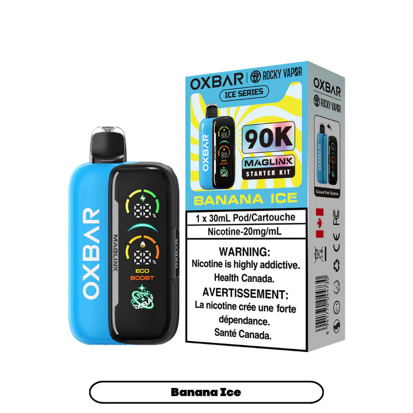 (AB) Oxbar: Maglink Starter Kit (90K) - Banana Ice