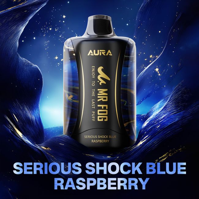 (AB) Mr. Fog: Aura (60K) - Serious Shock Blue Raspberry